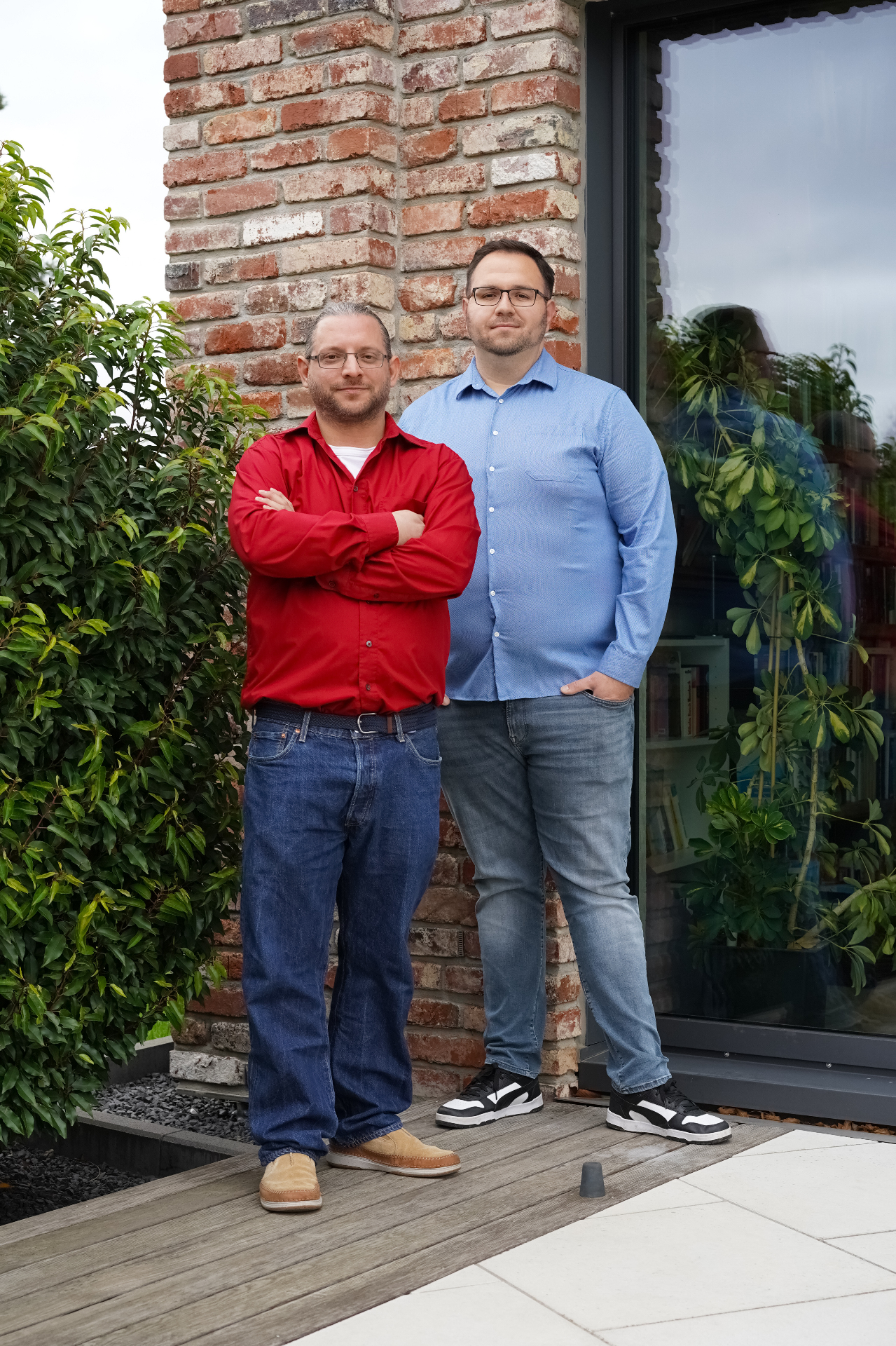 Marcus Wohlgemuth and Dorian Bauer, managing directors of HTE